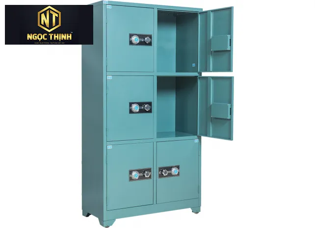 Tủ sắt hồ sơ an toàn 6 khoang TU09K6C Tủ sắt hồ sơ an toàn 6 khoang TU09K6C